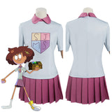 Series de Televisión Amphibia Anne Cosplay Navidad Uniforme Disfraz Falda Vestido Carnaval Traje Per.