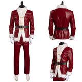 Película VIOLENT NIGHT Trailer Santa Claus Cosplay Disfraz Traje Fiesta Navidad Carnaval