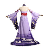 Juego Genshin Impact Raiden Shogun Cosplay Disfraz Traje Vestido Halloween Carnaval DISFRAZDEDIADEBRUJAS.ES®