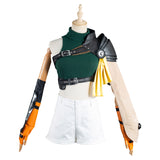 Juego Final Fantasy VII: Remake Intergrade FF7 Yuffie Kisaragi Cosplay Disfraz Halloween Carnaval Traje mujer Per.