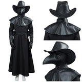 Anime Plague Doctor Steampunk Bird Máscara Horrible Niños Cosplay Disfraz Halloween Carnaval Traje