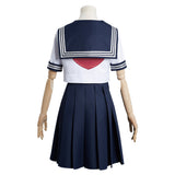 Anime Akebi‘s Sailor Uniform - Komichi Akebi Uniforme Cosplay Traje Disfraz Falda Vestido Carnaval Navidad