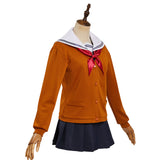 Anime Friend Game Shiho Sawaragi Cosplay Navidad Disfraz Traje Vestido Falda