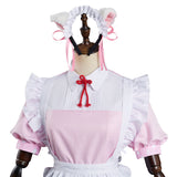 Anime Demon Slayer Tsuyuri Kanao cosplay Mucama Lolita Cosplay Vestido Gato Oreja Fiesta Disfraz-DISFRAZDEDIADEBRUJAS.ES®