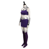 Anime Teen Titans Starfire Cosplay Disfraz Traje Falda Halloween Conjunto Carnaval