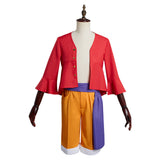 Anime One Piece Monkey D. Luffy Cosplay Disfraz Navidad Carnaval Fiesta Exposición Traje