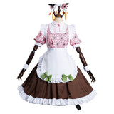 Anime Demon Slayer Kamado Nezuko Mucama Lolita Cosplay Fiesta Disfraz Falda Vestido Traje-DISFRAZDEDIADEBRUJAS.ES®