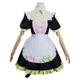 Anime Demon Slayer Kanroji Mitsuri Mucama Lolita Cosplay Fiesta Disfraz Falda Vestido Exposición Traje-DISFRAZDEDIADEBRUJAS.ES®