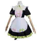 Anime Demon Slayer Kanroji Mitsuri Mucama Lolita Cosplay Fiesta Disfraz Falda Vestido Exposición Traje-DISFRAZDEDIADEBRUJAS.ES®