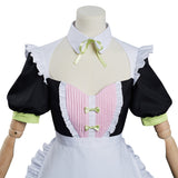 Anime Demon Slayer Kanroji Mitsuri Mucama Lolita Cosplay Fiesta Disfraz Falda Vestido Exposición Traje-DISFRAZDEDIADEBRUJAS.ES®