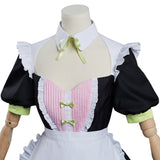 Anime Demon Slayer Kanroji Mitsuri Mucama Lolita Cosplay Fiesta Disfraz Falda Vestido Exposición Traje-DISFRAZDEDIADEBRUJAS.ES®