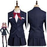 Anime Friend Game Maria Mizuse Cosplay Disfraz Traje Vestido Falda Uniforme