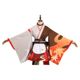 Juego Genshin Impact Kaedehara Kazuha Kimono Mucama Cosplay Disfraz Fiesta DISFRAZDEDIADEBRUJAS.ES®