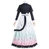 Anime Demon Slayer Kochou Shinobu Mucama Cosplay Navidad Disfraz Falda Vestido Larga Carnaval Traje-DISFRAZDEDIADEBRUJAS.ES®