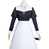 Anime Demon Slayer Kochou Shinobu Mucama Cosplay Navidad Disfraz Falda Vestido Larga Carnaval Traje-DISFRAZDEDIADEBRUJAS.ES®