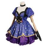 Juego Genshin Impact Mona Cosplay Disfraz Traje Vestido Falda DISFRAZDEDIADEBRUJAS.ES®