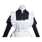 Anime Demon Slayer Agatsuma Zenitsu Mucama Lolita Cosplay Navidad Disfraz Vestido Carnaval Traje-DISFRAZDEDIADEBRUJAS.ES®