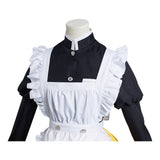 Anime Demon Slayer Agatsuma Zenitsu Mucama Lolita Cosplay Navidad Disfraz Vestido Carnaval Traje-DISFRAZDEDIADEBRUJAS.ES®