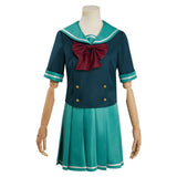 Anime The Devil is a Part-Timer Sasaki Chiho Cosplay Disfraz Traje Vestido Falda