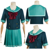 Anime The Devil is a Part-Timer Sasaki Chiho Cosplay Disfraz Traje Vestido Falda