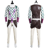 Anime JoJo's Bizarre Adventure Stone Ocean Narciso Anasui Cosplay Disfraz Navidad Carnaval Fiesta Traje