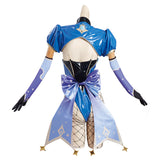 Juego Genshin Impact Mona Cosplay Navidad Disfraz Traje Vestido Falda Carnaval-DISFRAZDEDIADEBRUJAS.ES®