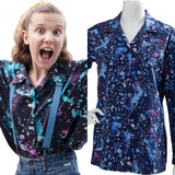 Serie de TV Stranger Things 3-Eleven Camiseta Halloween Carnaval Cosplay Disfraz