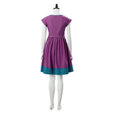 Stranger Things 3 Nancy Wheeler Cosplay Halloween Vestido de Color Púrpura para Adultos Femenino