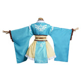 Juego The Legend of Zelda: Breath of the Wild Link Cosplay Disfraz Traje Kimono Creación Secundaria-DISFRAZDEDIADEBRUJAS.ES®