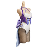 Juego Genshin Impact Keqing Coneja Cosplay Disfraz Traje Fiesta Creación Secundaria-DISFRAZDEDIADEBRUJAS.ES®