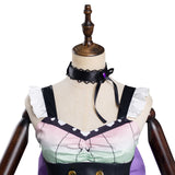 Anime Demon Slayer Kochou Shinobu Lolita Vestido Cosplay Disfraz