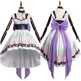 Anime Demon Slayer Kochou Shinobu Lolita Vestido Cosplay Disfraz