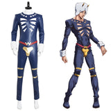Anime JoJo's Bizarre Adventure Stone Ocean Weather Report Cosplay Disfraz Navidad Carnaval Fiesta Traje Per.