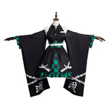 Anime Demon Slayer Kamado Tanjiro Cosplay Disfraz Halloween Falda Vestido Carnaval Traje-DISFRAZDEDIADEBRUJAS.ES®