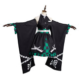 Anime Demon Slayer Kamado Tanjiro Cosplay Disfraz Halloween Falda Vestido Carnaval Traje-DISFRAZDEDIADEBRUJAS.ES®