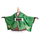 Juego The Legend of Zelda: Breath of the Wild Link Kimono Cosplay Disfraz Vestido Creación Secundaria-DISFRAZDEDIADEBRUJAS.ES®