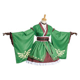 Juego The Legend of Zelda: Breath of the Wild Link Kimono Cosplay Disfraz Vestido Creación Secundaria-DISFRAZDEDIADEBRUJAS.ES®