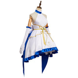 Juego Genshin Impact Ganyu Boda Cosplay Disfraz Traje Vestido Creación Secundaria-DISFRAZDEDIADEBRUJAS.ES®