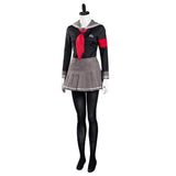 Juego Super DanganRonpa 2 Peko Pekoyama Uniforme Cosplay Disfraz Halloween Falda Carnaval Traje