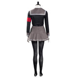 Juego Super DanganRonpa 2 Peko Pekoyama Uniforme Cosplay Disfraz Halloween Falda Carnaval Traje