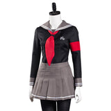 Juego Super DanganRonpa 2 Peko Pekoyama Uniforme Cosplay Disfraz Halloween Falda Carnaval Traje