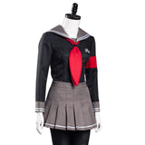 Juego Super DanganRonpa 2 Peko Pekoyama Uniforme Cosplay Disfraz Halloween Falda Carnaval Traje