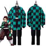 Anime Demon Slayer Kamado Tanjirou Cosplay Disfraz Traje