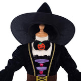 Gato Witch Precioso Cosplay Disfraz Niños Halloween Falda Carnaval Traje