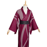 Anime Demon Slayer Uzui Tengen Kimono Cosplay Disfraz Navidad Carnaval Fiesta Traje