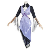 Juego Genshin Impact Beelzebul Raiden Shogun Cosplay Navidad Disfraz Vestido Conjunto Carnaval-DISFRAZDEDIADEBRUJAS.ES®