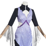 Juego Genshin Impact Beelzebul Raiden Shogun Cosplay Navidad Disfraz Vestido Conjunto Carnaval-DISFRAZDEDIADEBRUJAS.ES®