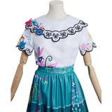 Anime Encanto Mirabel Cosplay Navidad Disfraz Vestido Carnaval Traje