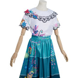 Anime Encanto Mirabel Cosplay Navidad Disfraz Vestido Carnaval Traje