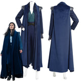 Serie de TV The Wheel of Time Moiraine Capa Cosplay Disfraz Navidad Carnaval Fiesta Exposición Traje Per.